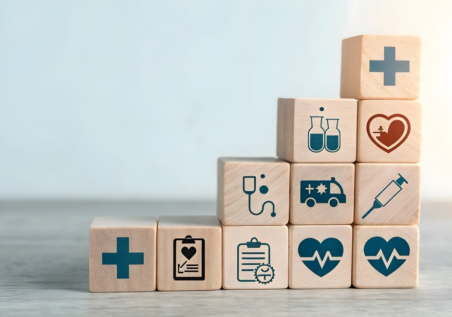 ER versus general care illustration