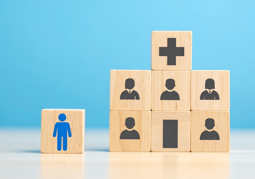 Clinician training illustration