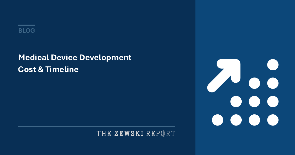 Medical Device Development Cost & Timeline: Early-Stage Planning Guide